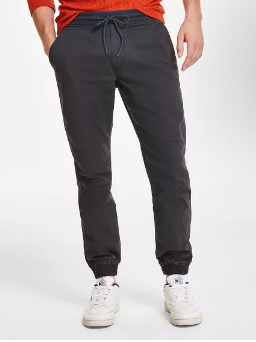 Sun + Stone Men's Gray Drawstring Joggers
